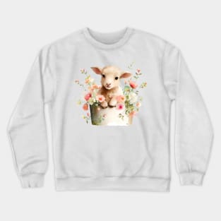 Cute lamb Crewneck Sweatshirt